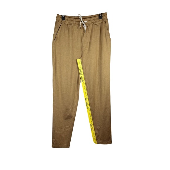 Vuori Men's Joggers, Ponto Pants, Light Weight Joggers, Sungold Heather, Size XL - Picture 9 of 10